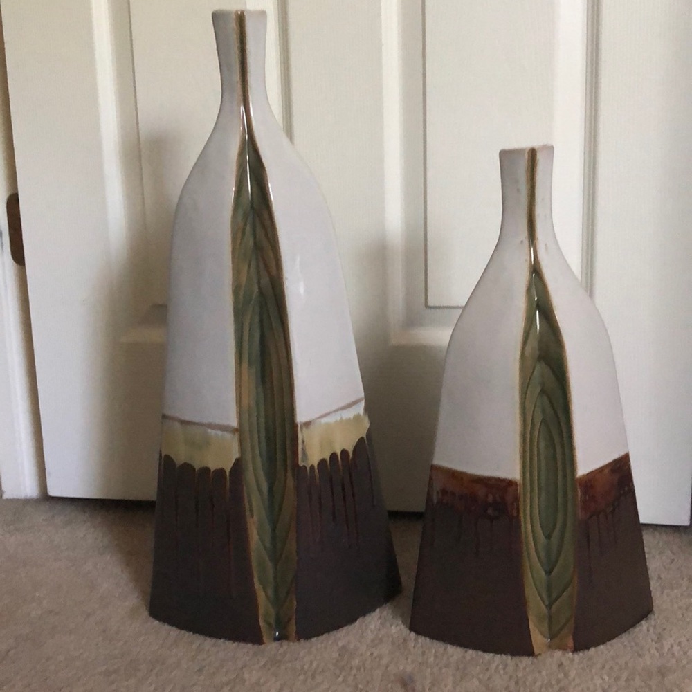 22” and 17” bottle home decor